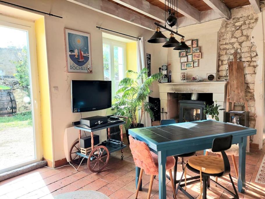הוילה Saint-Leger-de-Montbrillais Le Calme De La Campagne Proximite Center Parcs מראה חיצוני תמונה